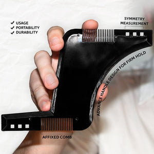 Men Beard Shaping Styling Template Comb